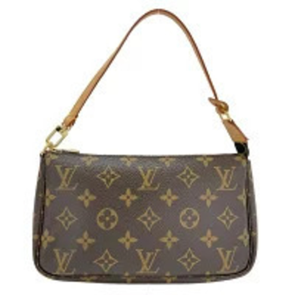 Louis Vuitton Pochette Accessoires Handbag Brown
